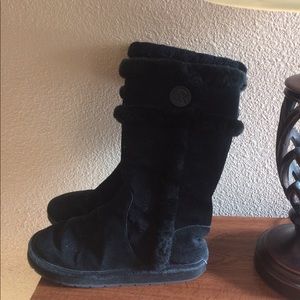 Michael Kors furry boots